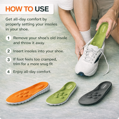 ComfortFlow™ Everyday Support Insoles