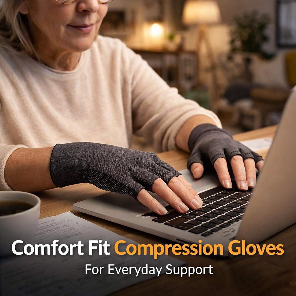 Comfort Fit™ Copper Compression Gloves
