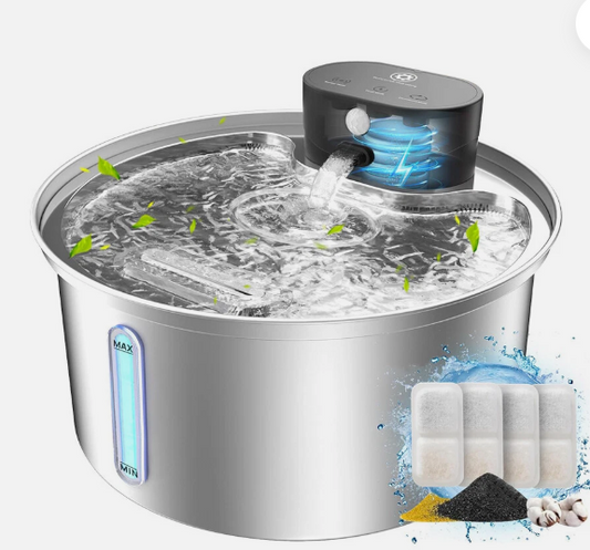 🐾 FreshFlow Automatic Pet Water Fountain for Cats & Dogs + 30% Off Storewide + Today Only