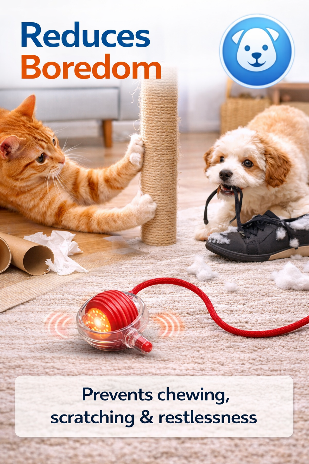 PetMind Interactive Smart Toy for Cats & Dogs + 50% Off Storewide + While Stock Lasts