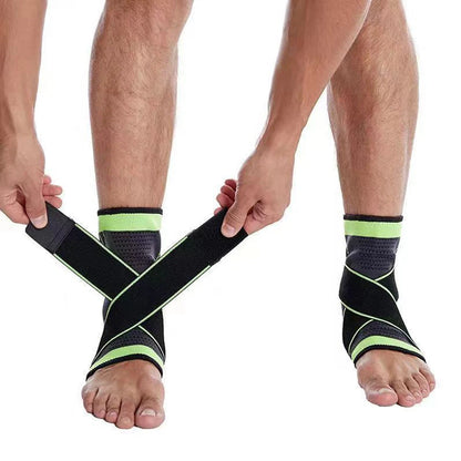 AnkleGuard™ Everyday Support Sleeve with straps