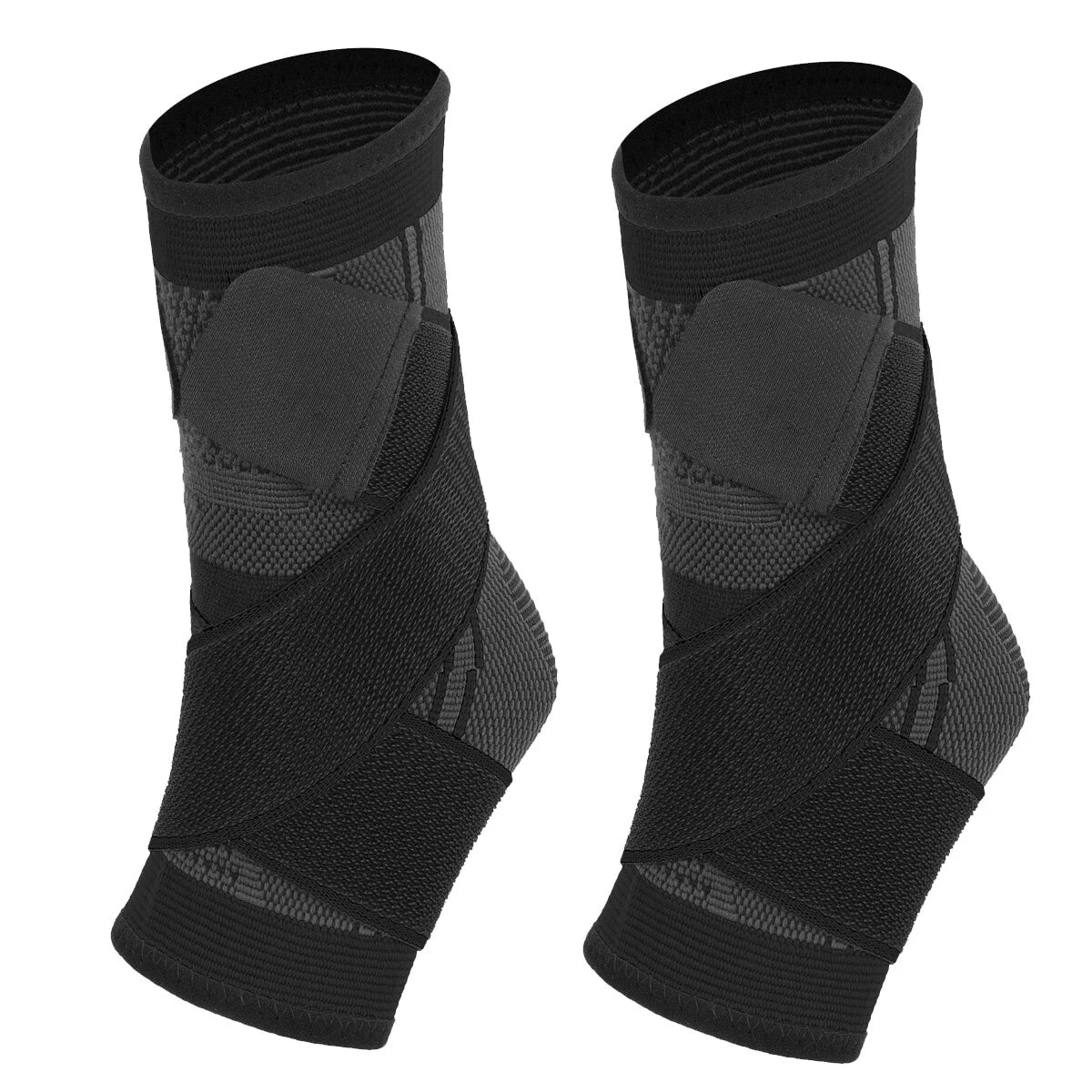 AnkleGuard™ Everyday Support Sleeve with straps